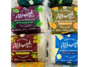 MILANESA DE SOJA RELLENA - ALKIMYK