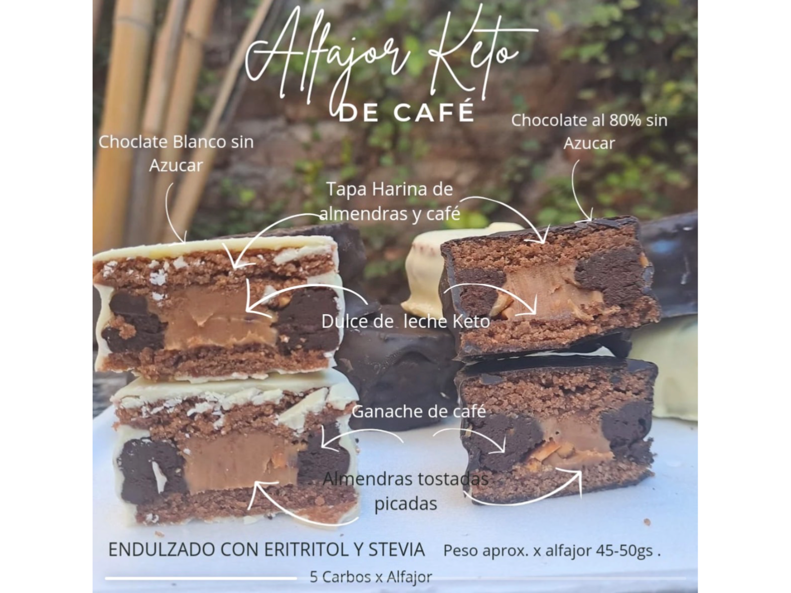 ALFAJOR KETO DE CAFE SB