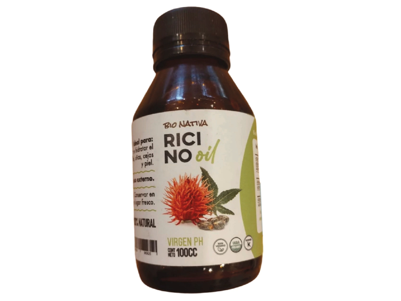 ACEITE DE RICINO BIO-NATIVA VIRGEN X 30 ML