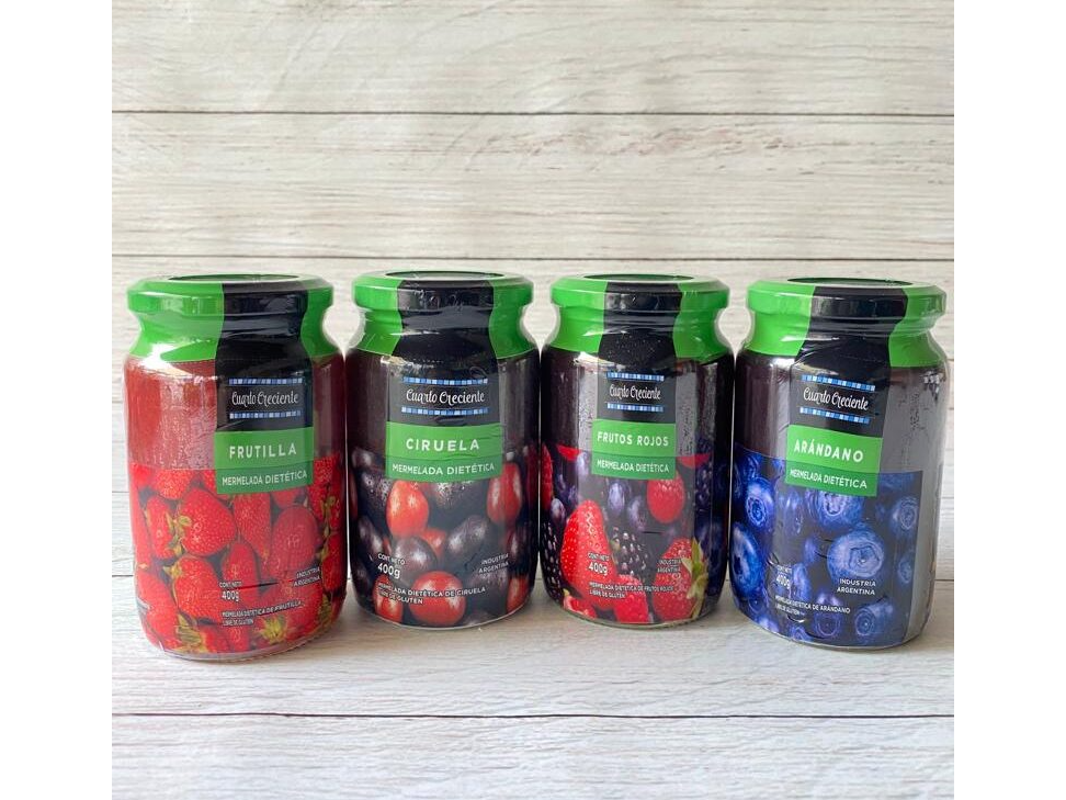 MERMELADA DIETETICA 400GR- CUARTO CRECIENTE