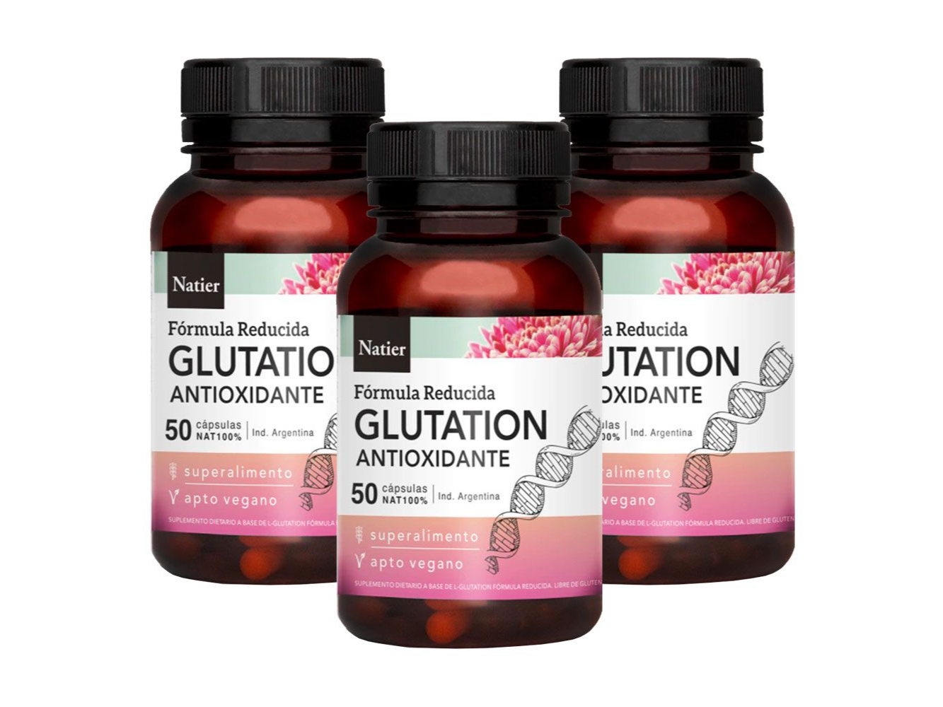 GLUTATION ANTIOXIDANTE  X 50 CAPS NATIER