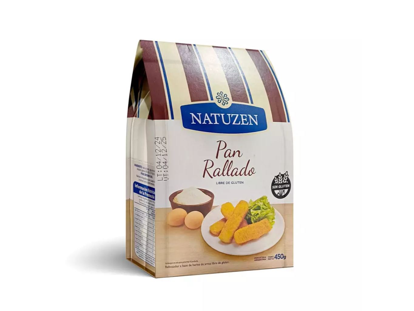 PAN RALLADO NATUZEN X 450