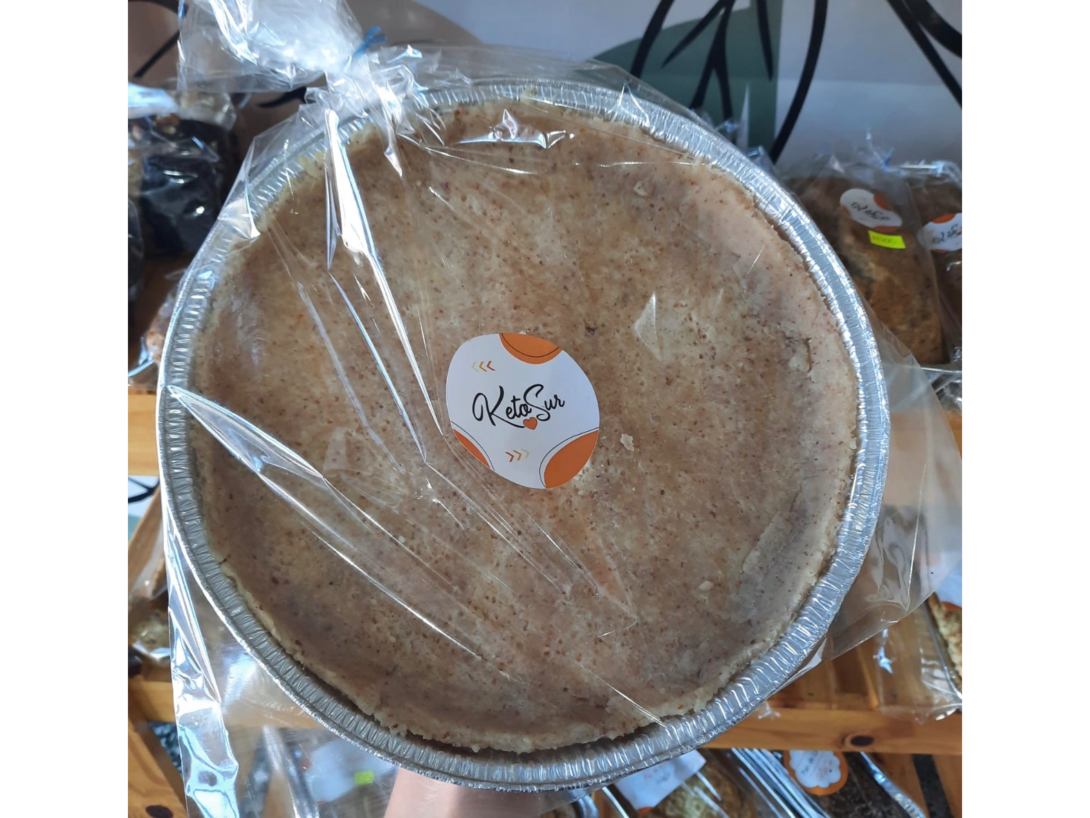 BASE DE TARTA GRANDE  KETO SUR
