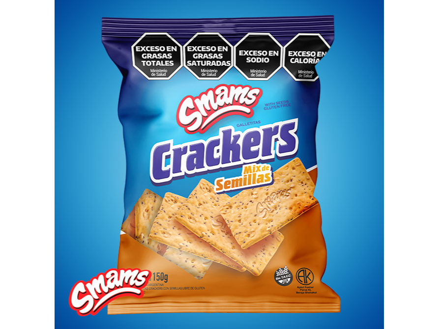 CRACKERS MIX DE SEMILLAS - SMAMS