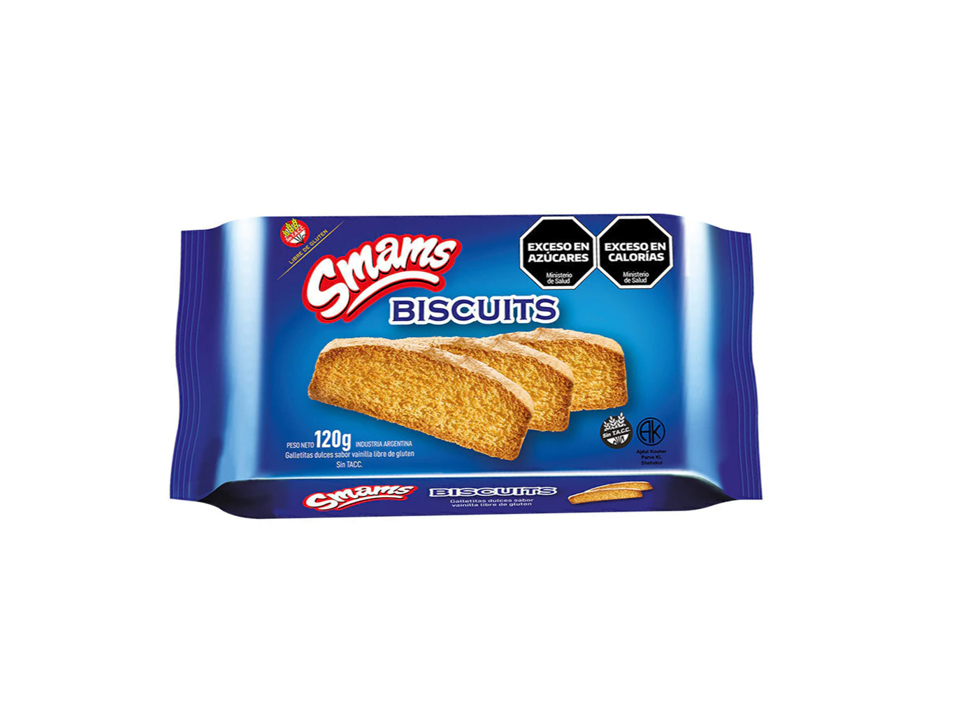 BISCUITS SMAMS X 120 GRS
