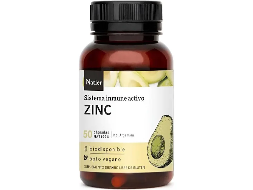 ZINC X 50 CAPPS, NATIER