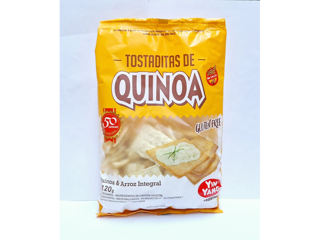 TOSTADITAS QUINOA YIN YAN
