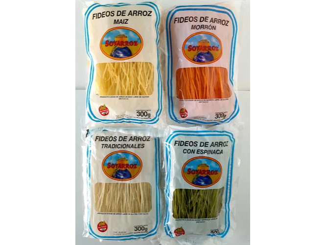 FIDEOS ARROZ SOYARROZ  X 300 G