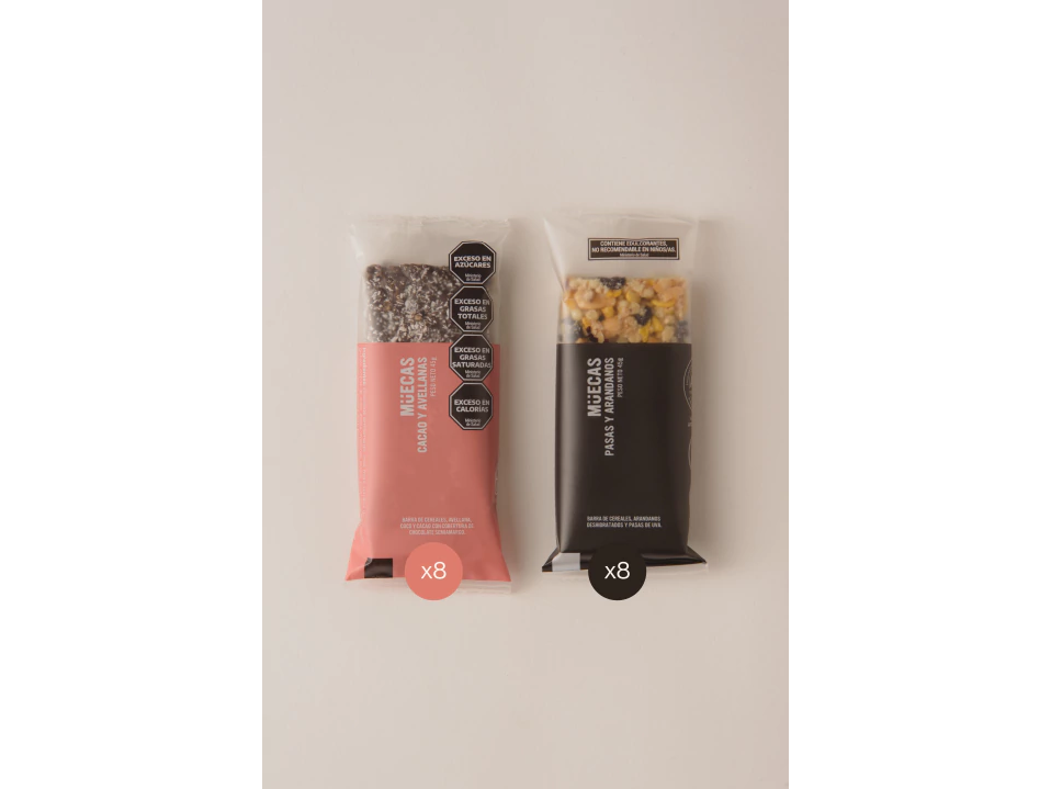 BARRA DE CACAO Y AVELLANAS - MUECAS