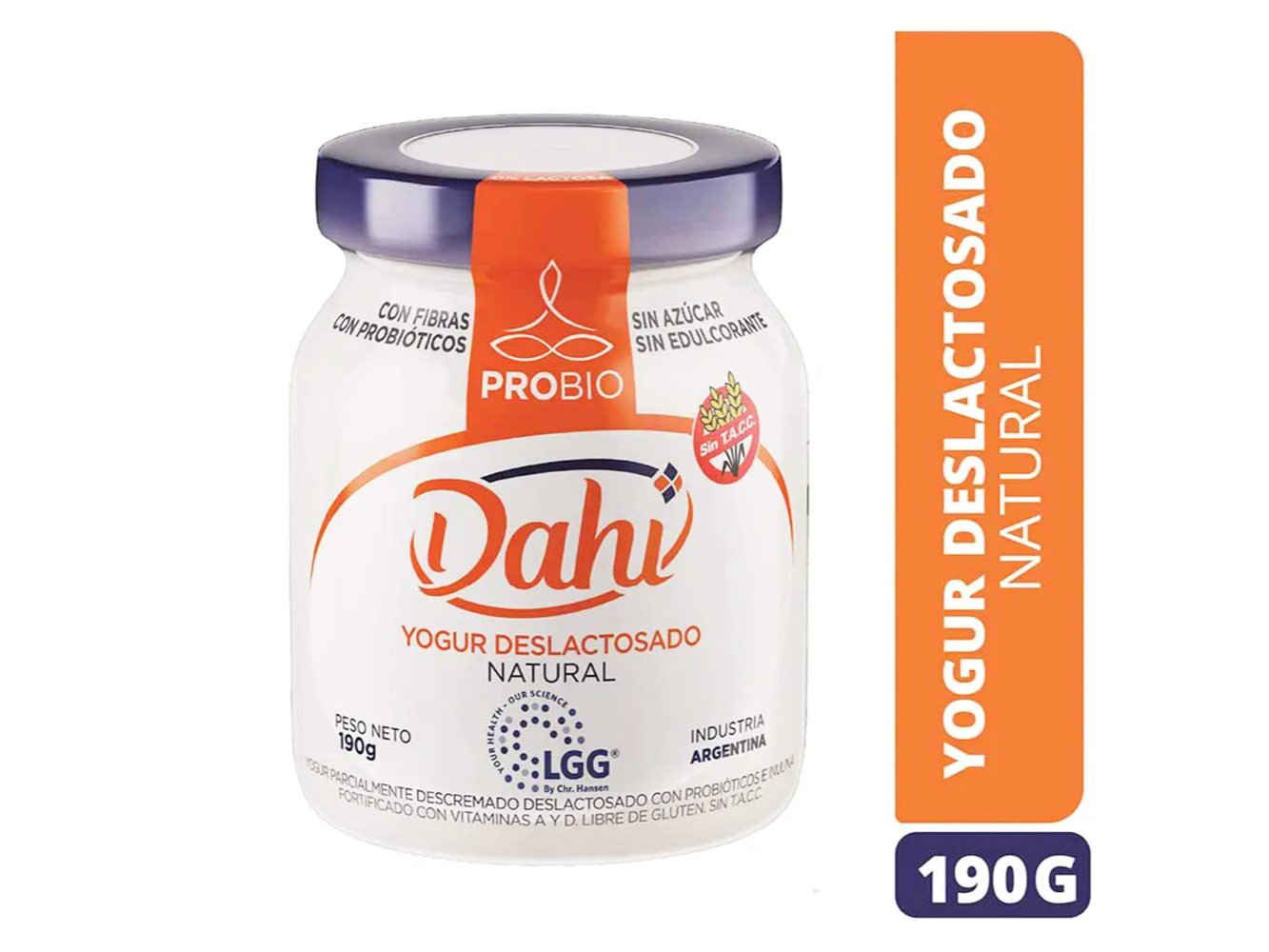 YOGURT DESLACTOSADO PROBIO - DAHI