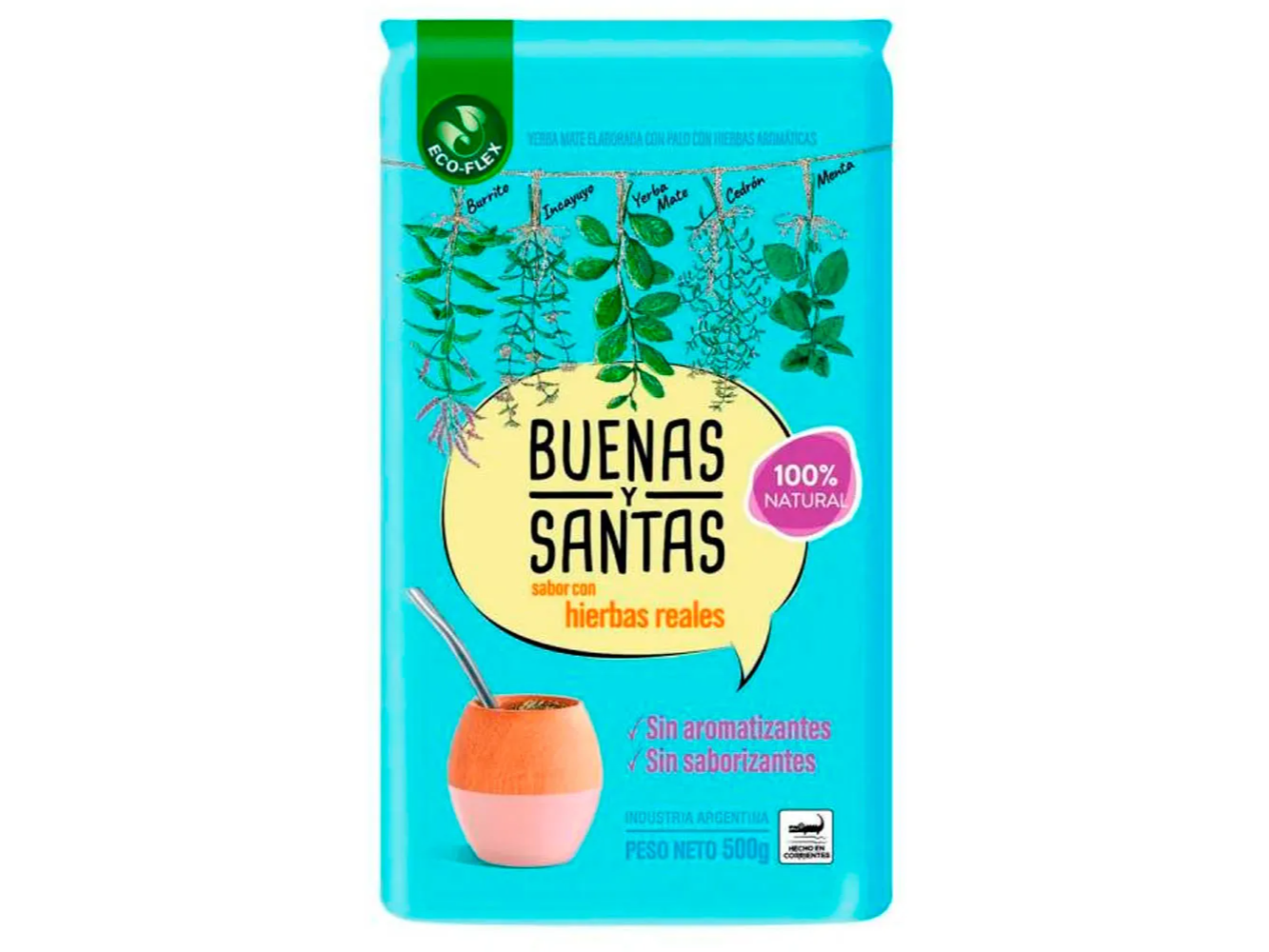 YERBA BUENAS Y SANTAS  X 500 G