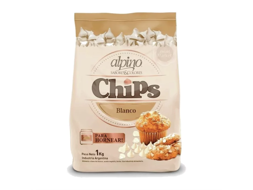 CHIPS BLANCO ALPINO X 1 KG