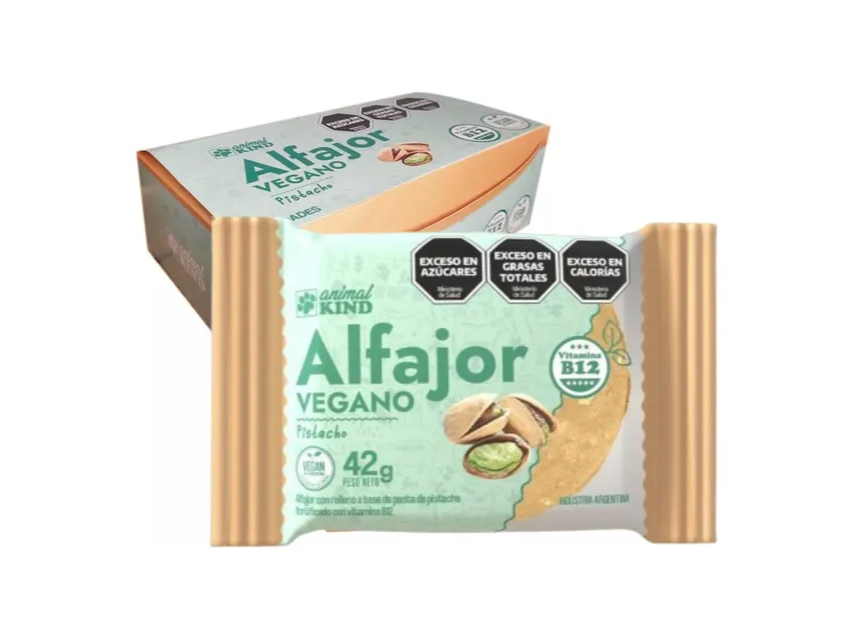 ALFAJOR VEGANO PISTACHO ANIMAL KIND