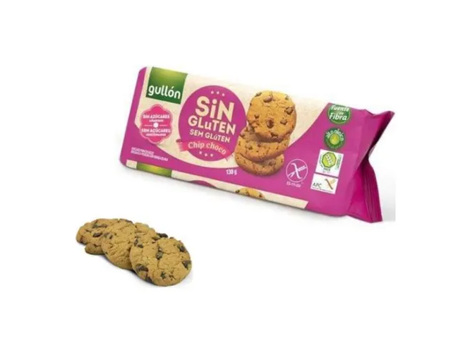COOKIES SIN TACC SIN AZUCAR CHIPS CHOCOLATE- GULLON