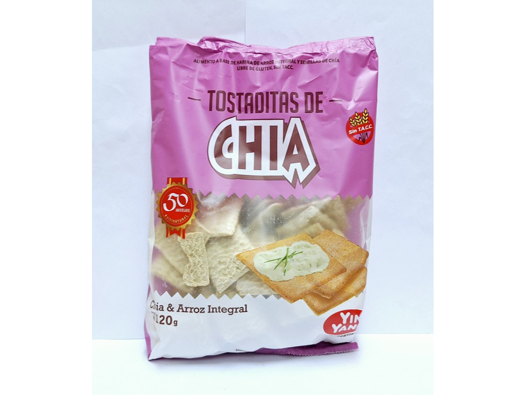 TOSTADITAS YIN YAN CHIA