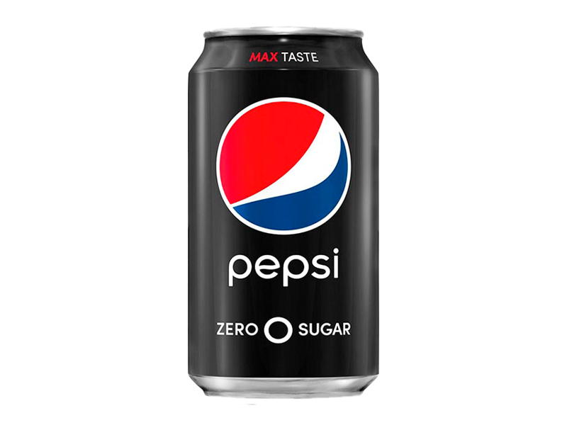 Lata de Pepsi Zero