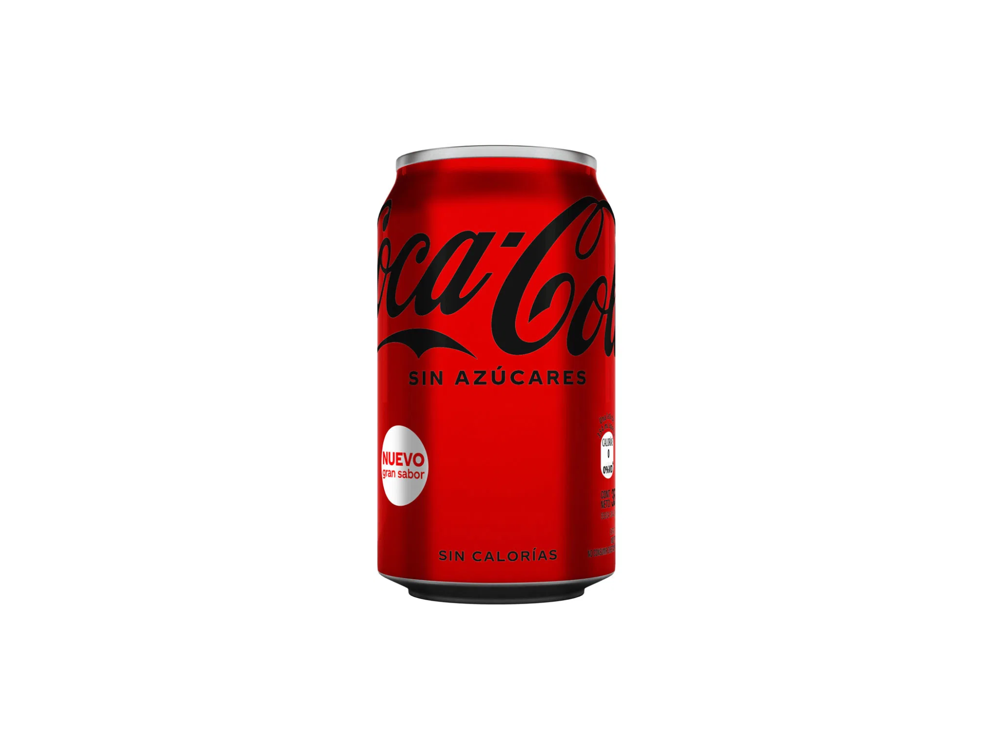 Lata de Coca-Cola Zero