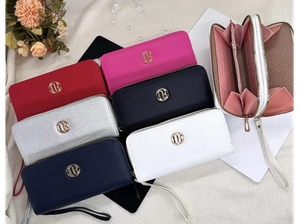 Billetera Doble Cierre bl de Mosha Bags