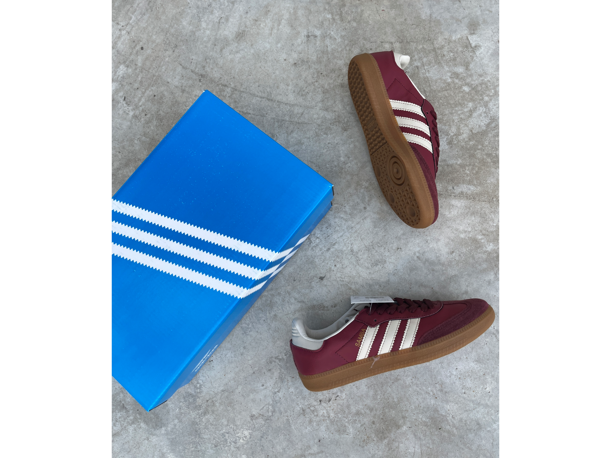 ADIDAS SAMBA bordo