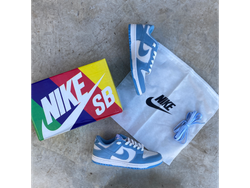 NIKE DUNK LOW (celeste)
