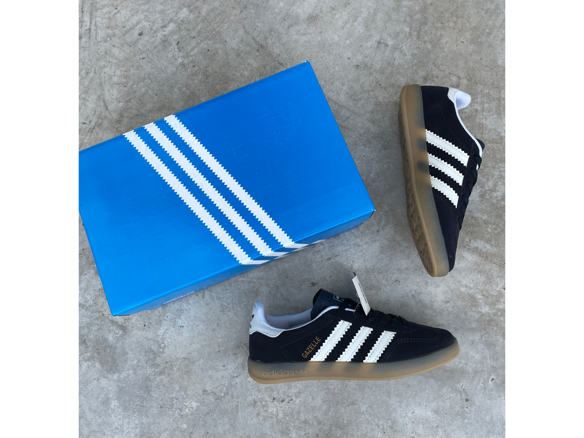 ADIDAS GAZELLE azul