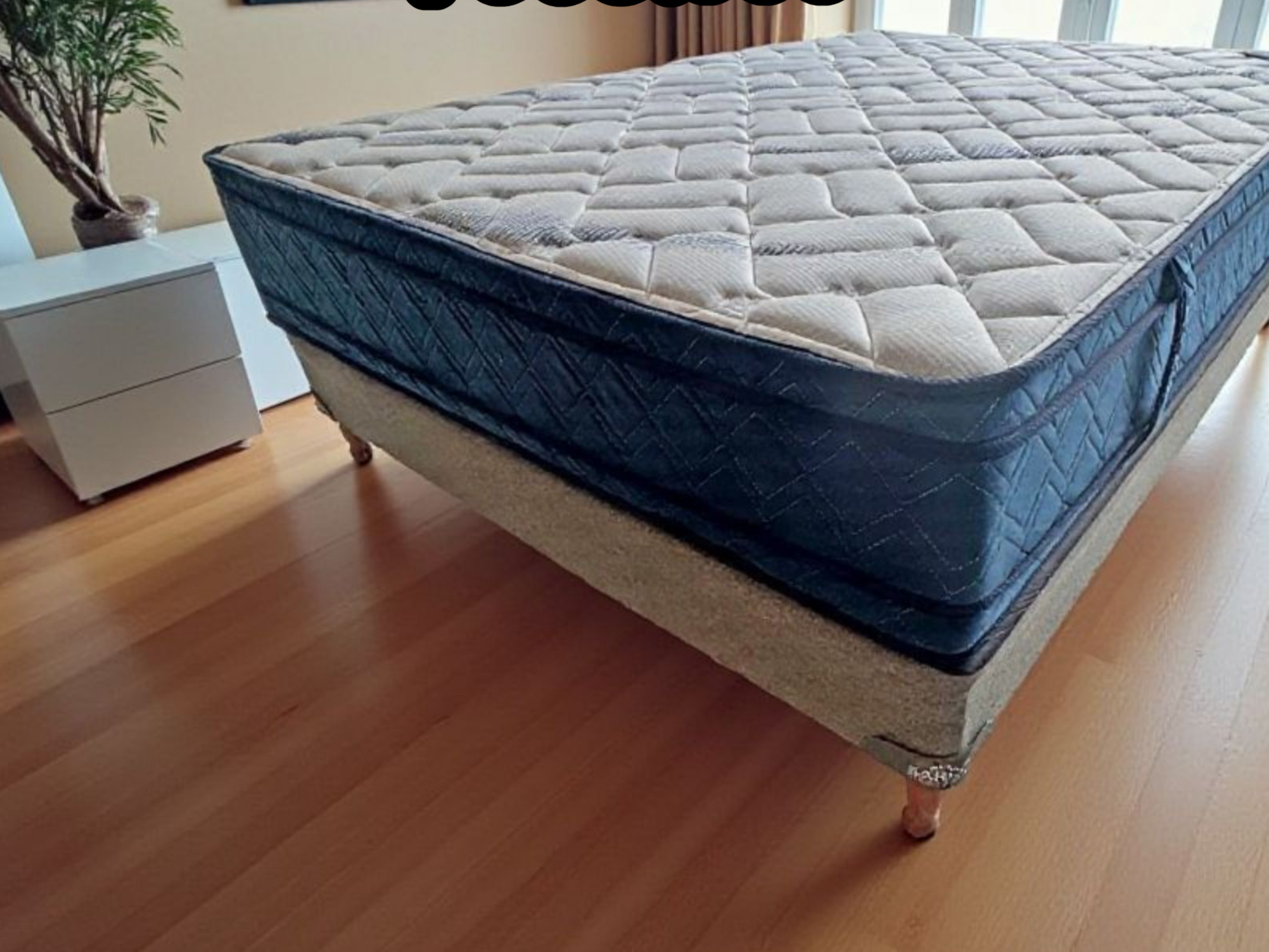 COLCHON 2 1/2  DOBLE PILLOW PERLA