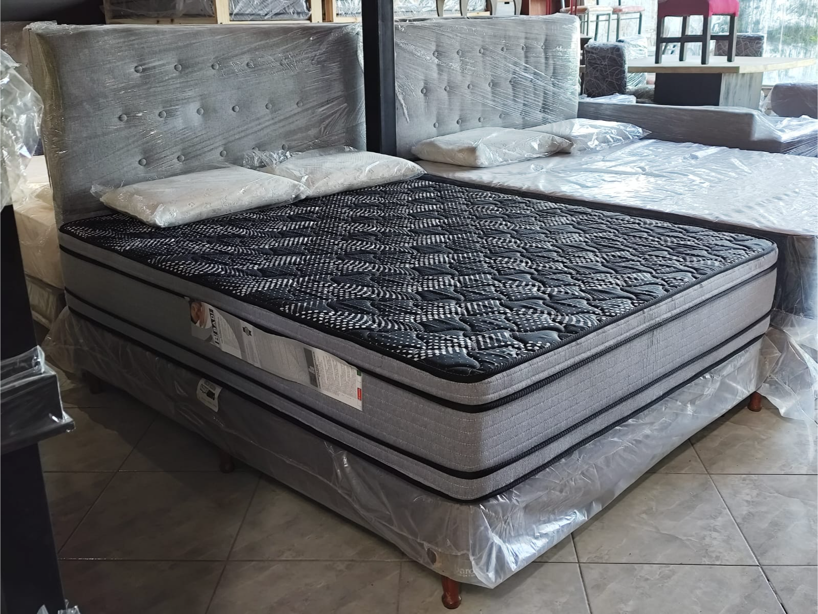 SOMMIER 2 1/2 PLAZAS 30 CM DOBLE PILLOW