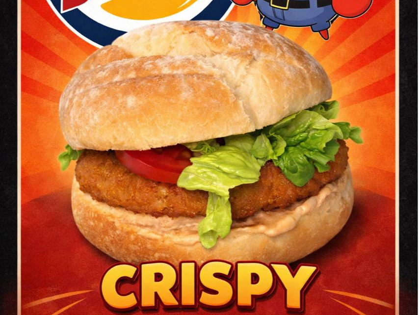 DOS HAMBURGUESAS CRISPY CHICKEN