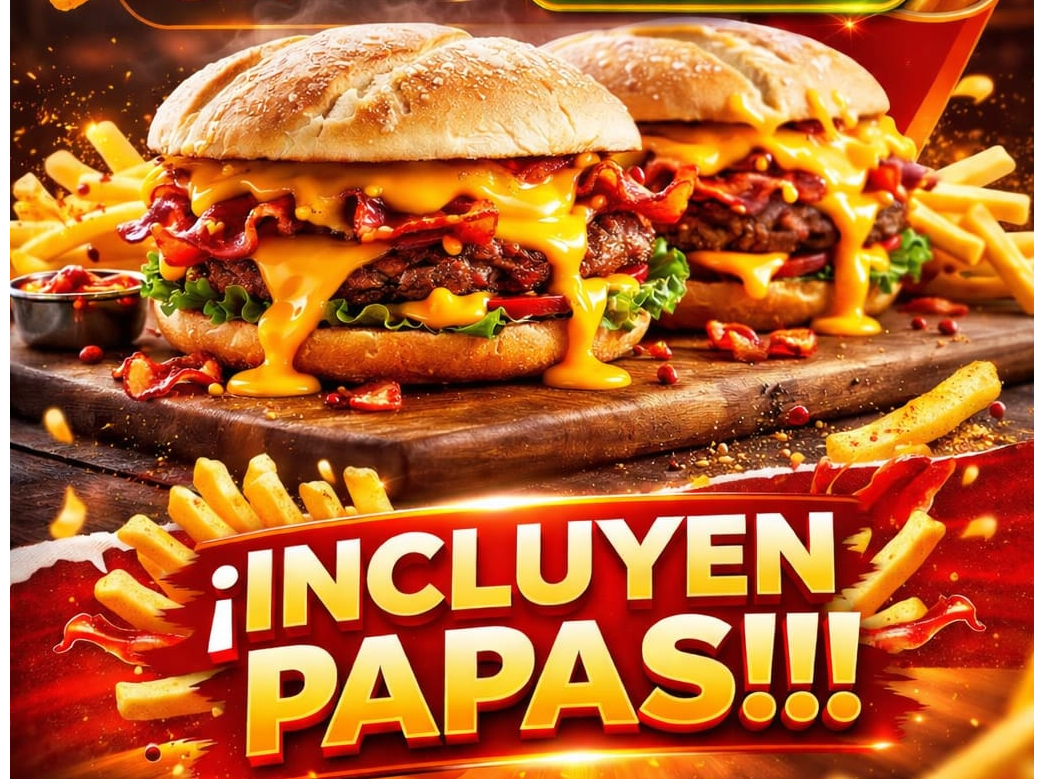 DOS HAMBURGUESAS DOBLE TRADICIONAL