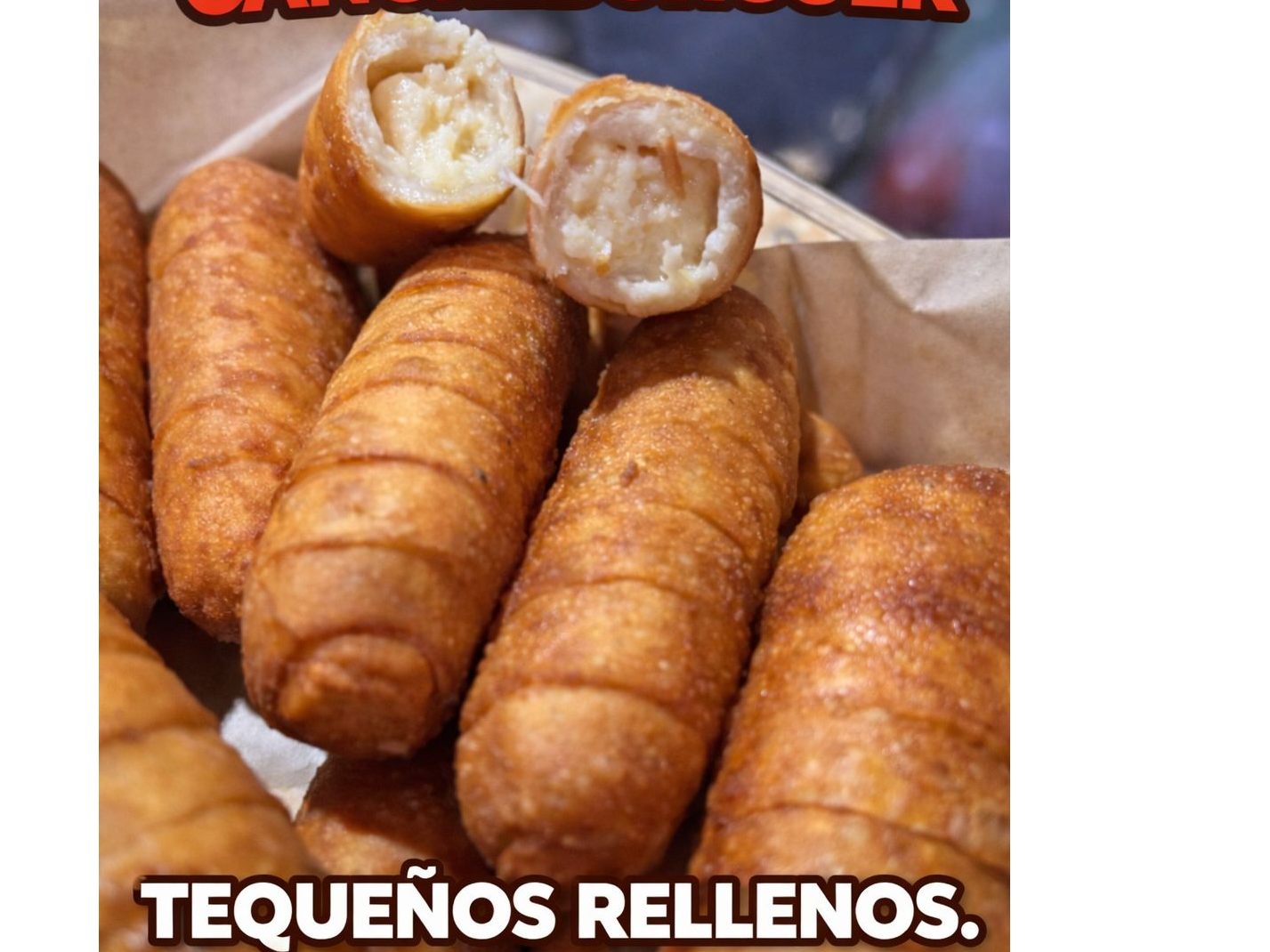 6 TEQUEÑOS RELLENOS