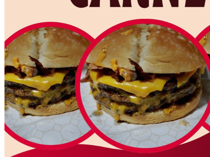 PROMO DOS HAMBURGUESAS TRIPLES