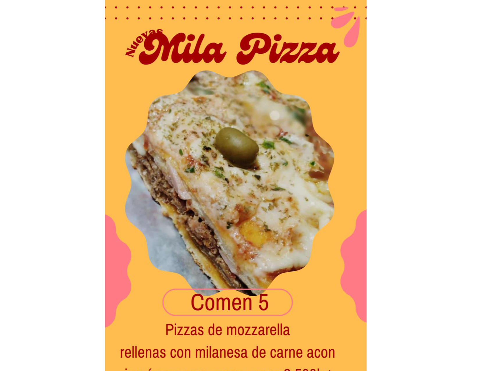 MITAD SUPER MILAPIZZA
