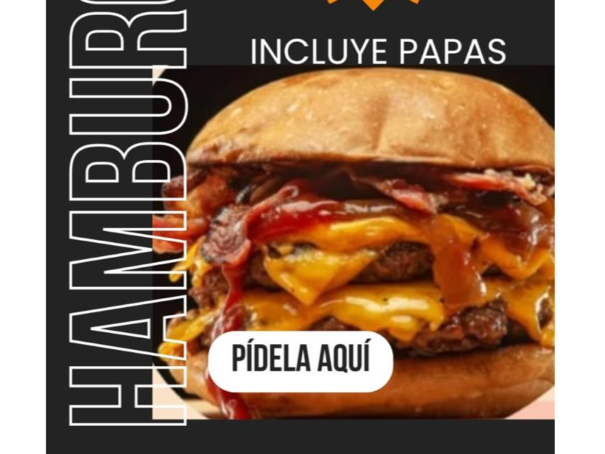 COMBO 4 BURGER GIGANTES SIMPLES