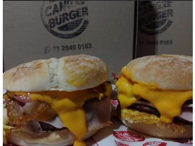 DOS HAMBURGESAS TAMAÑO TRADICIONAL