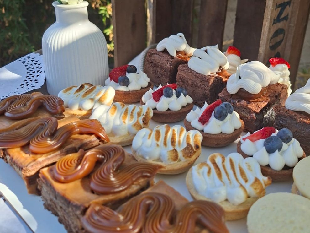 🌸Bandeja de petit fours (20 bocaditos)