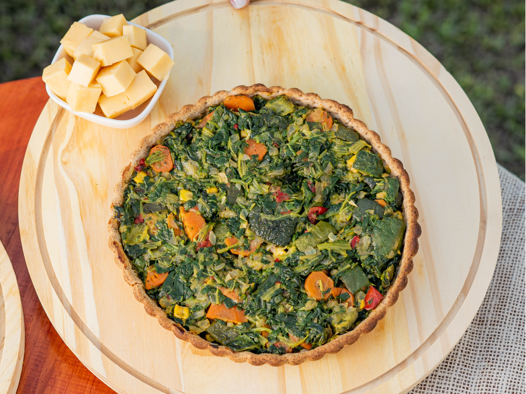 TARTA DE VERDURAS