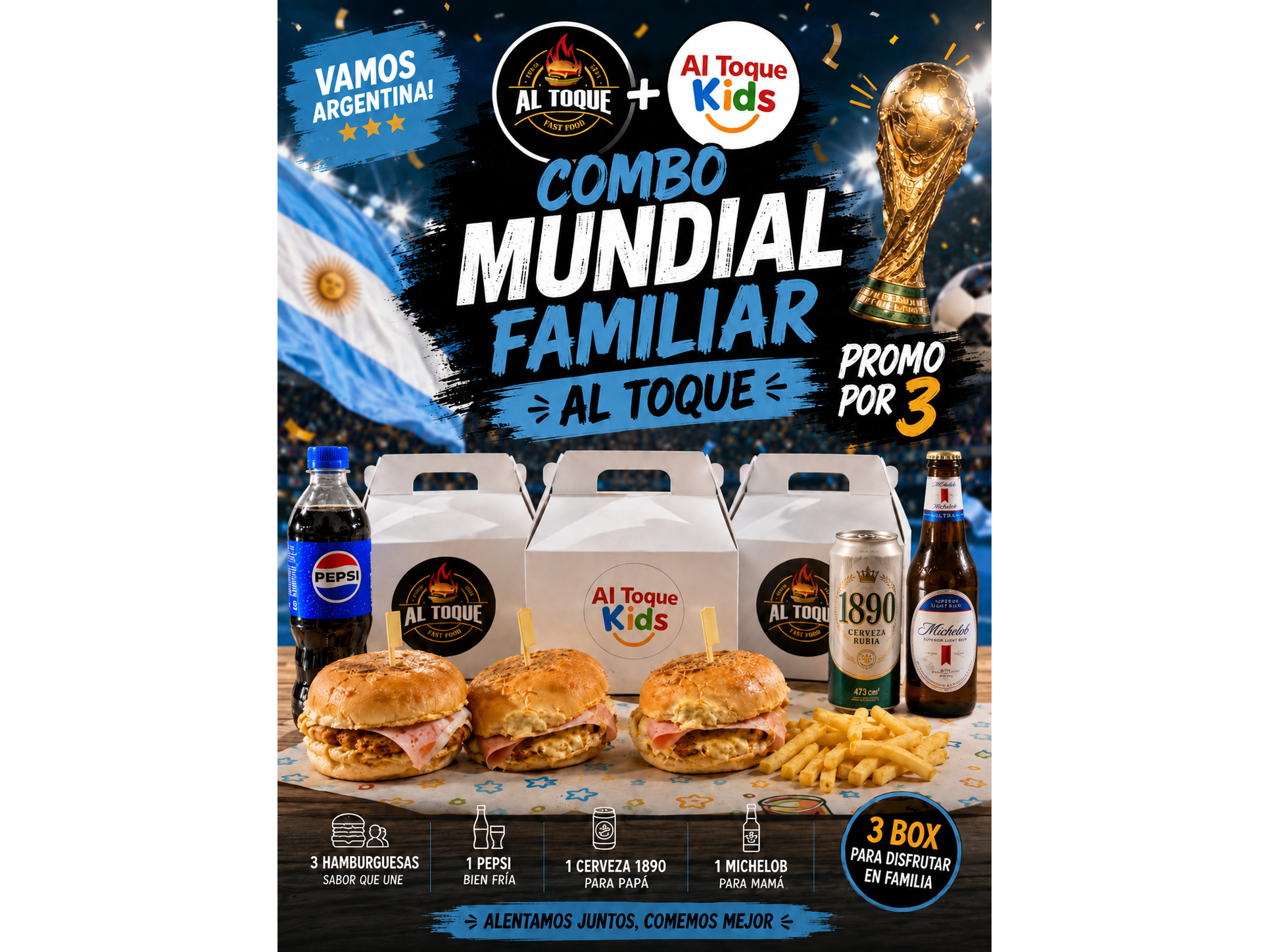 Promo Mundial x 3