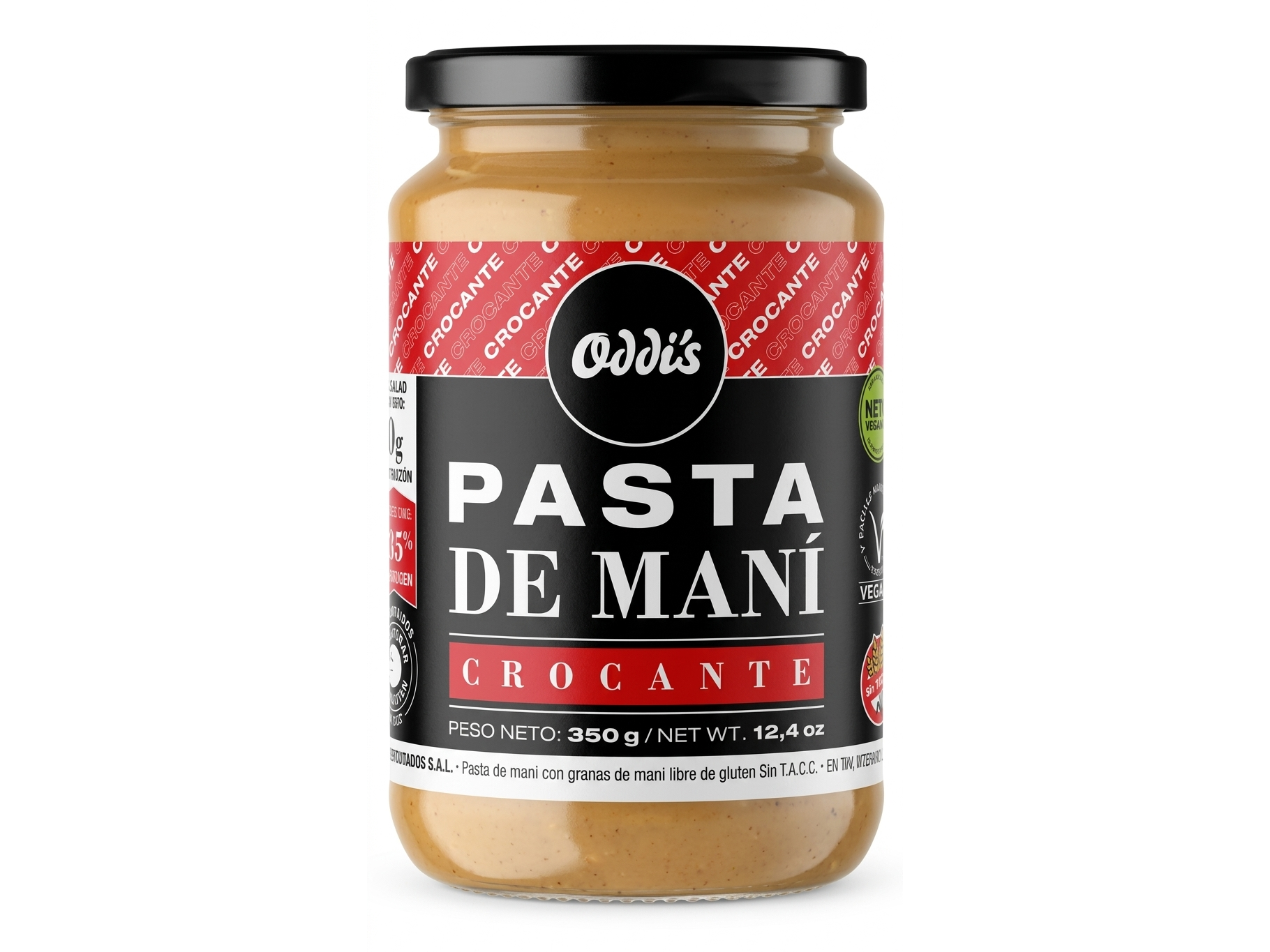 Pasta de maní oddis