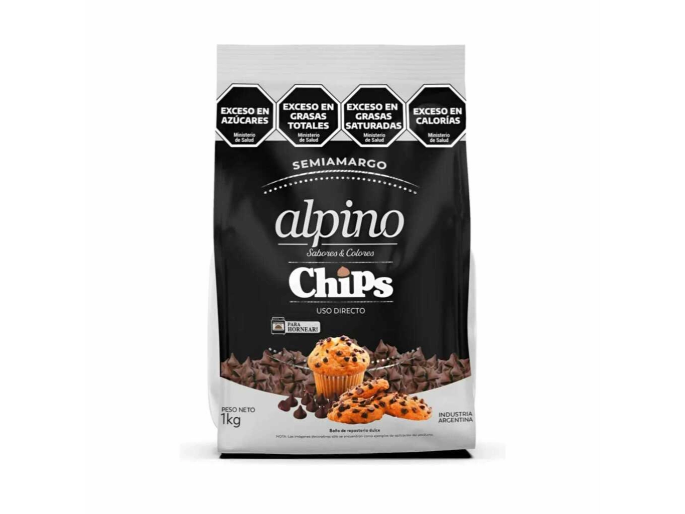 Chips de chocolate alpino