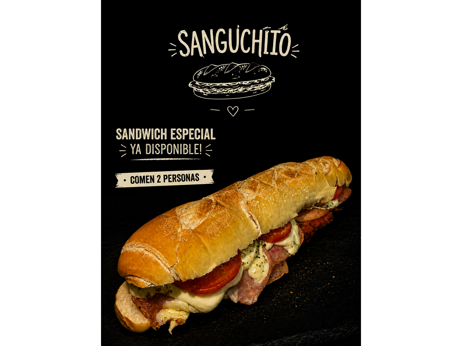 MILANESA ESPECIAL PARA COMPARTIR (2 PERSONAS)