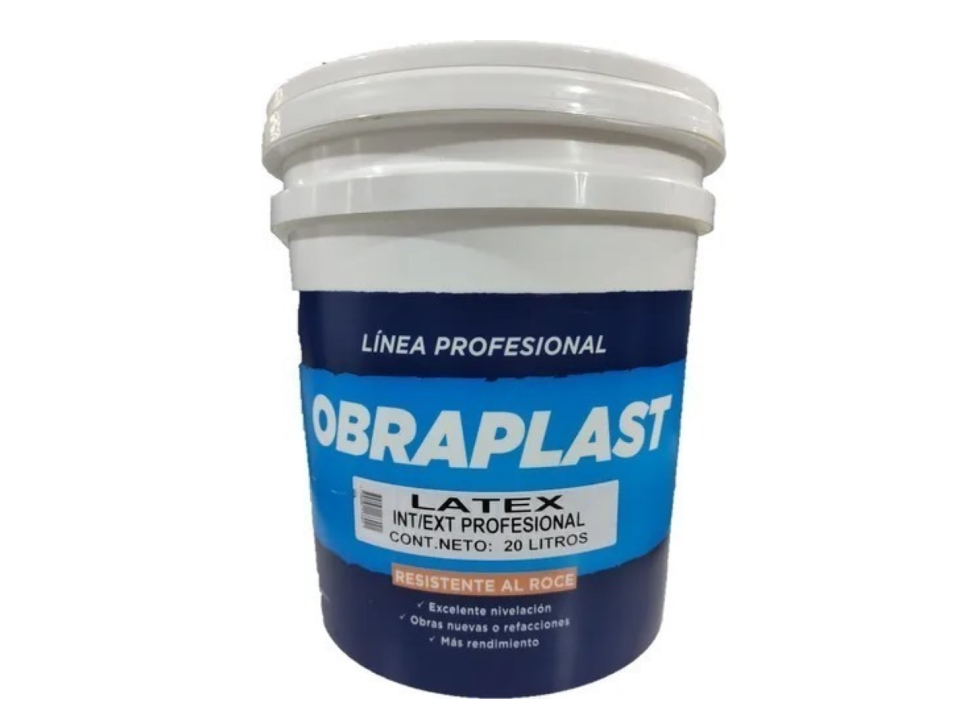 OBRAPLAST LATEX INTERIOR/EXTERIOR 20 LITROS