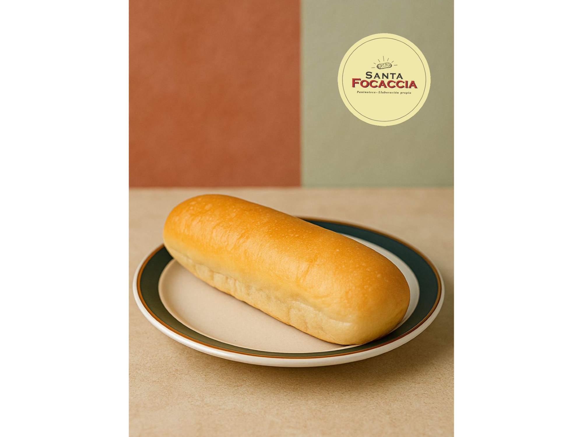 Pan para Sandwich clasico x3 Unid