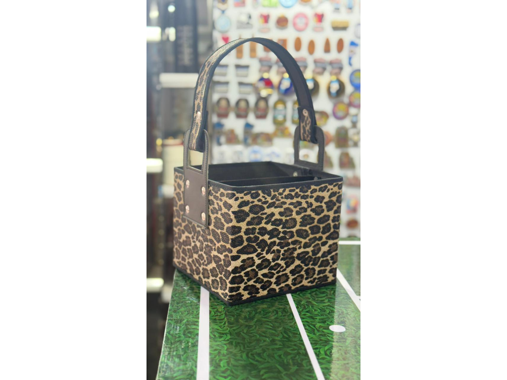 CANASTA ANIMAL PRINT