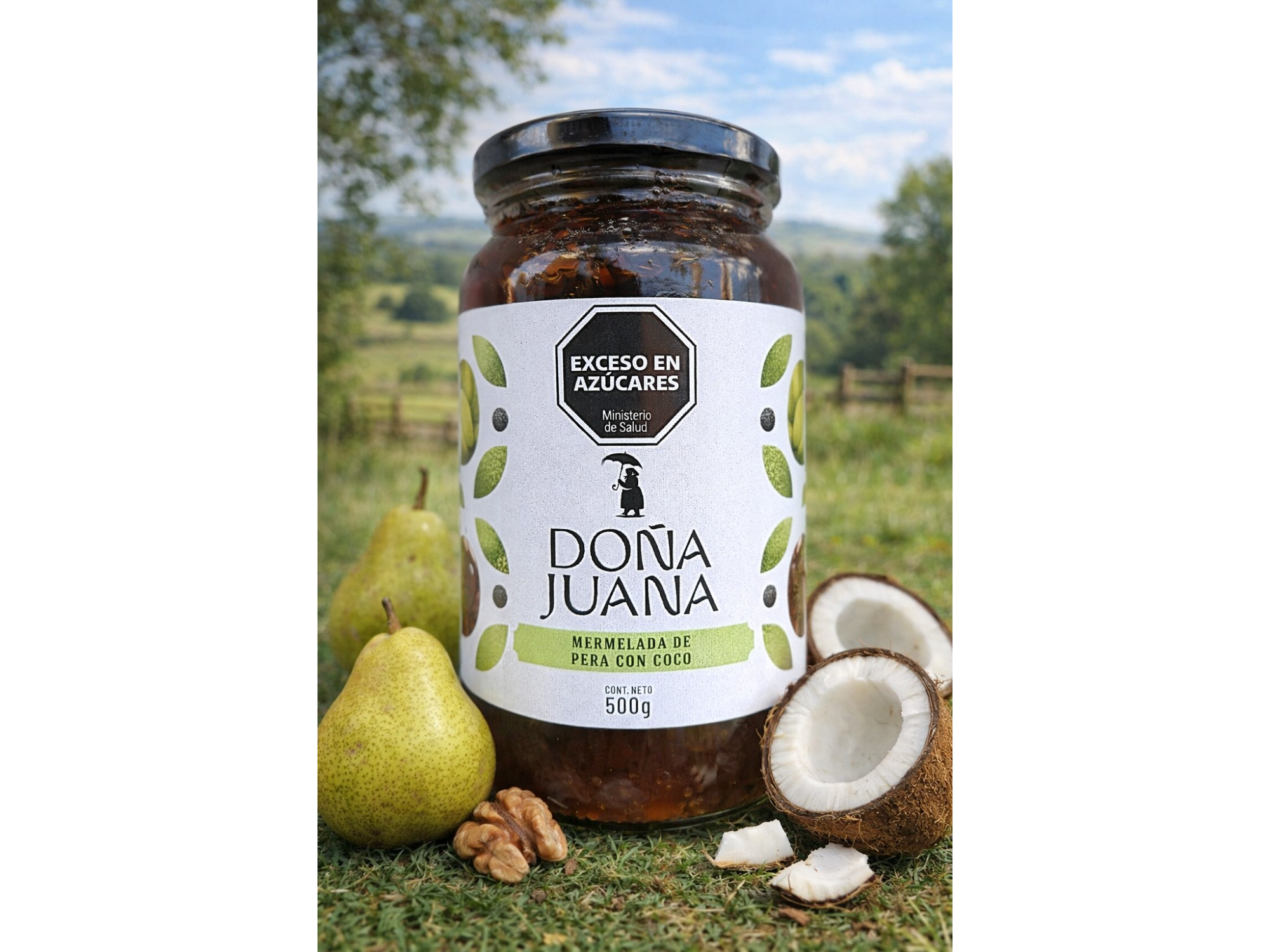 Mermelada de Pera con Coco por 500g (Doña Juana)