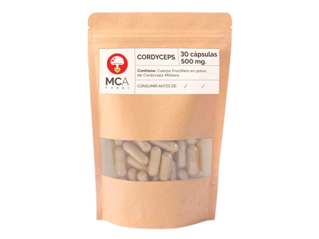 Cápsulas cordyceps 500mg x 30
