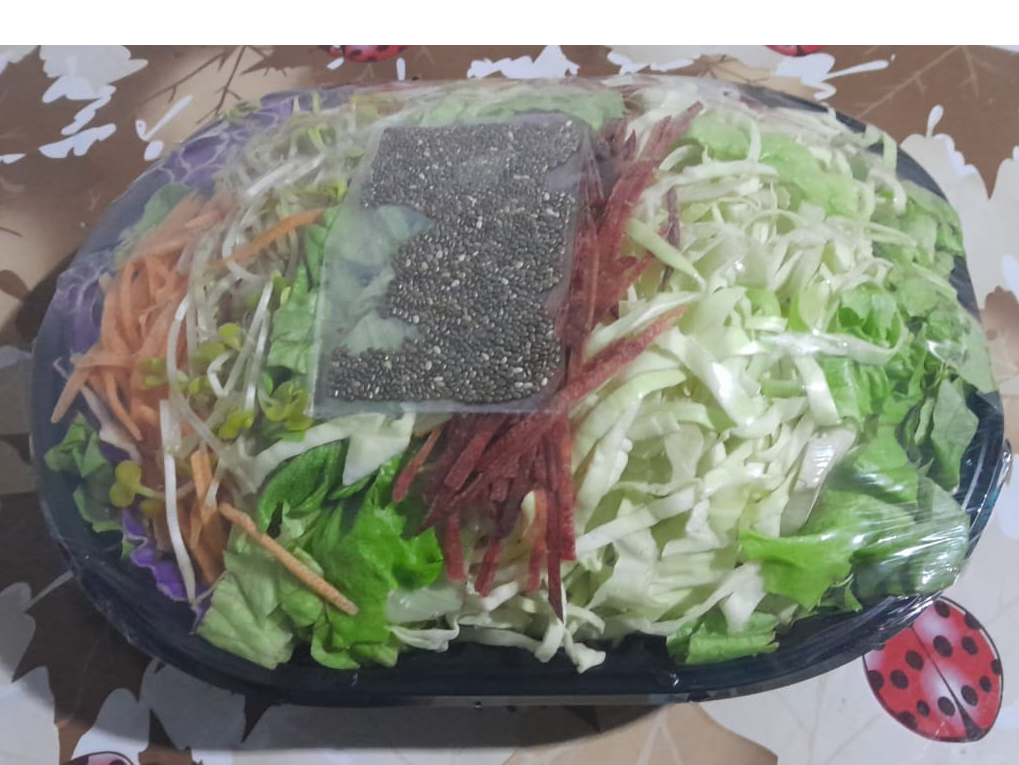 Bandeja de ensaladas c/semillas
