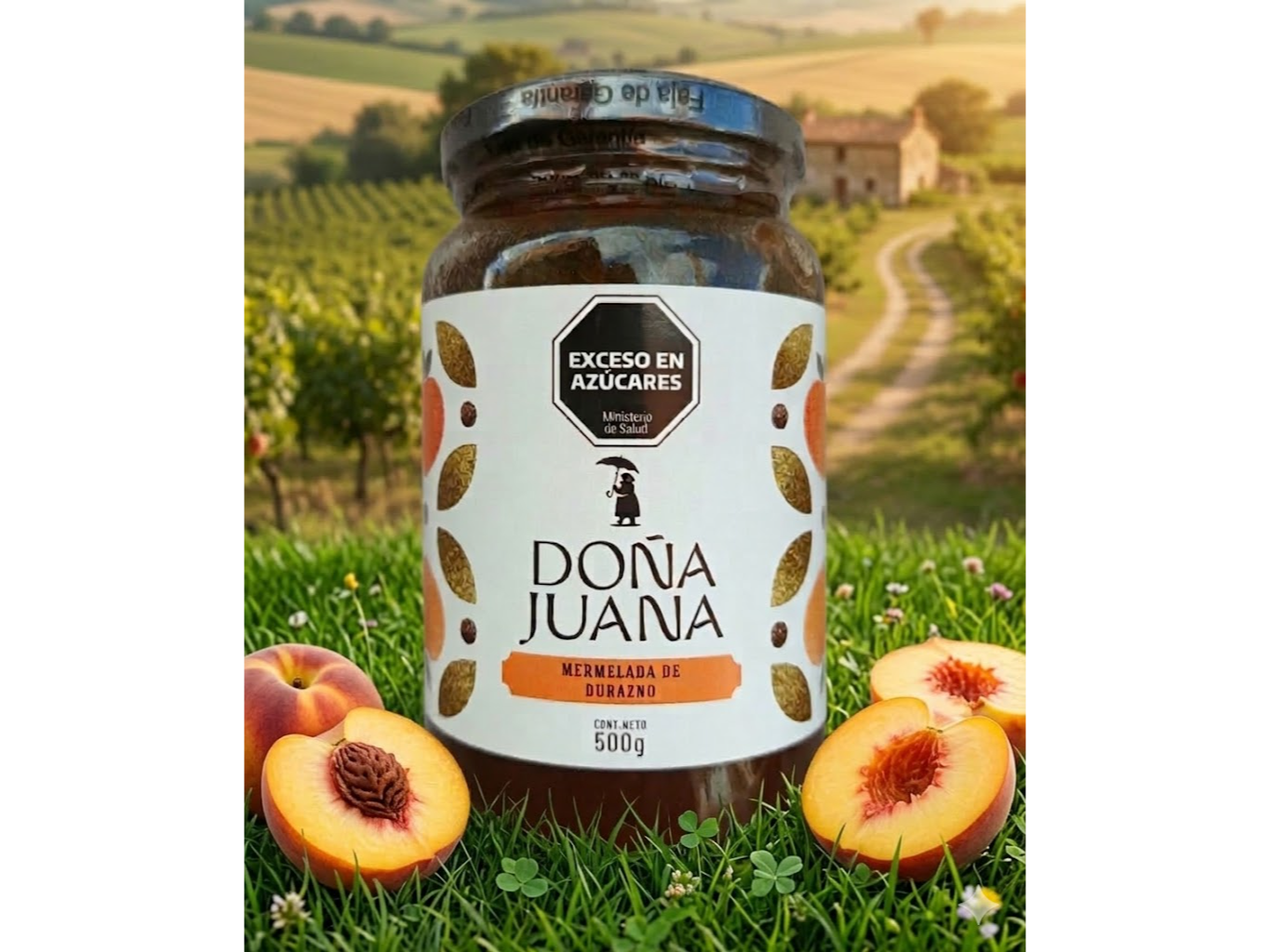 Mermelada de Durazno por  500g (Doña Juana)