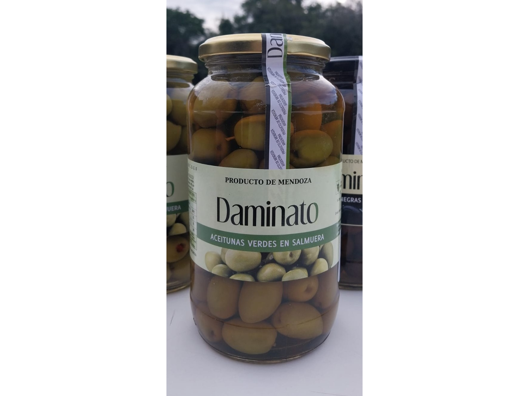 Aceitunas verdes con carozo por 1200grs