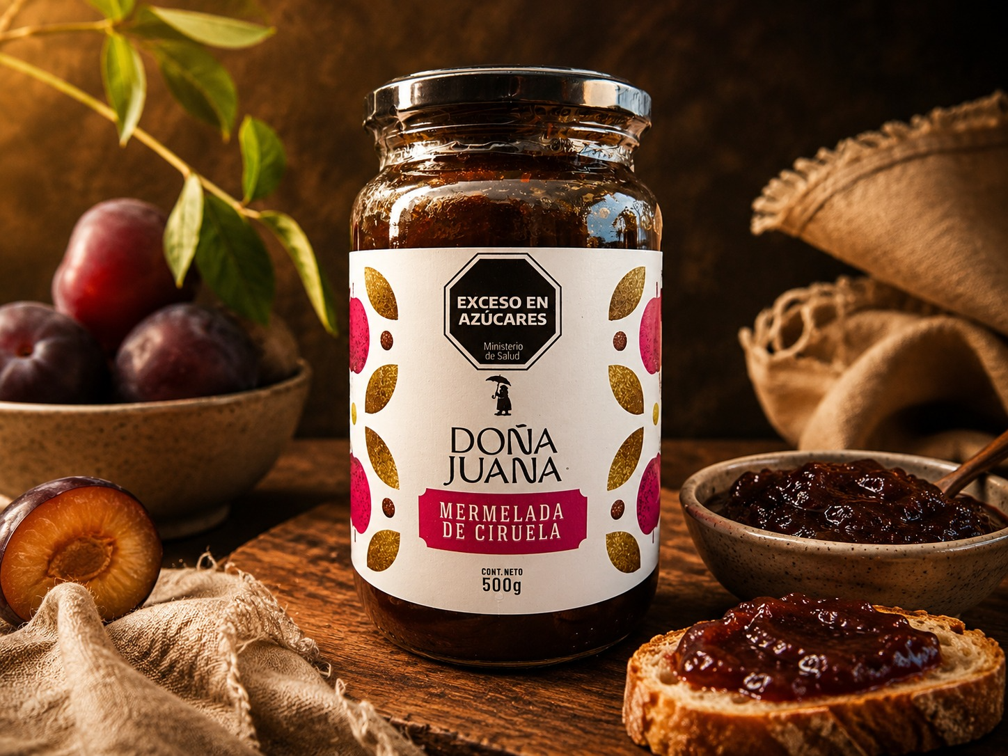 Mermelada de Ciruela por 500g (Doña Juana)