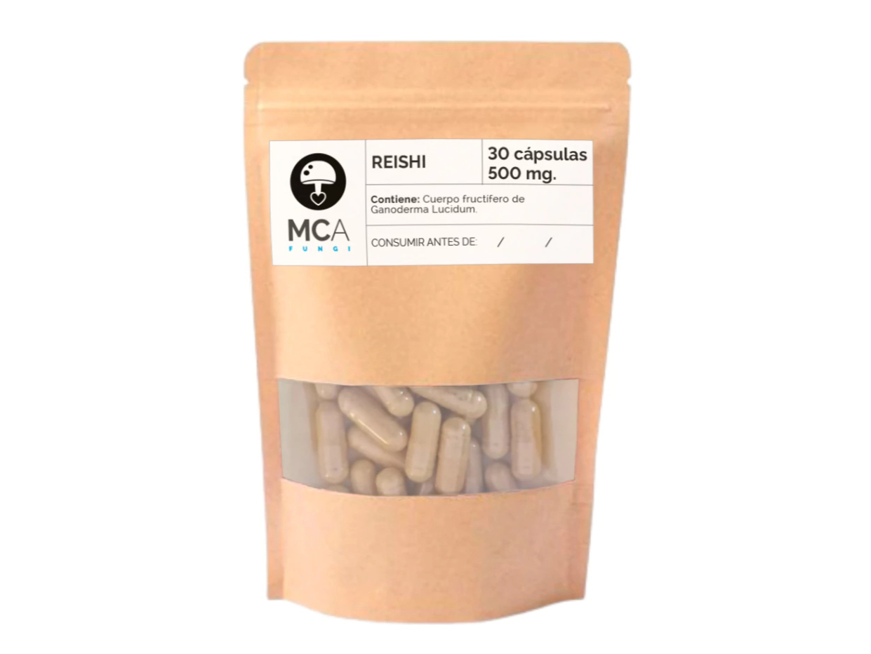 Cápsulas reishi 500mg x 30